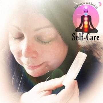 Morning self-care crystals