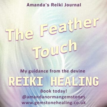 Feather Touches during Reiki