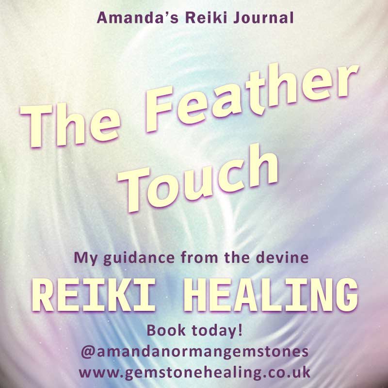 Feather touches during Reiki