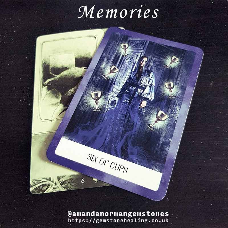 Pleasure and reflection with the six of cups
