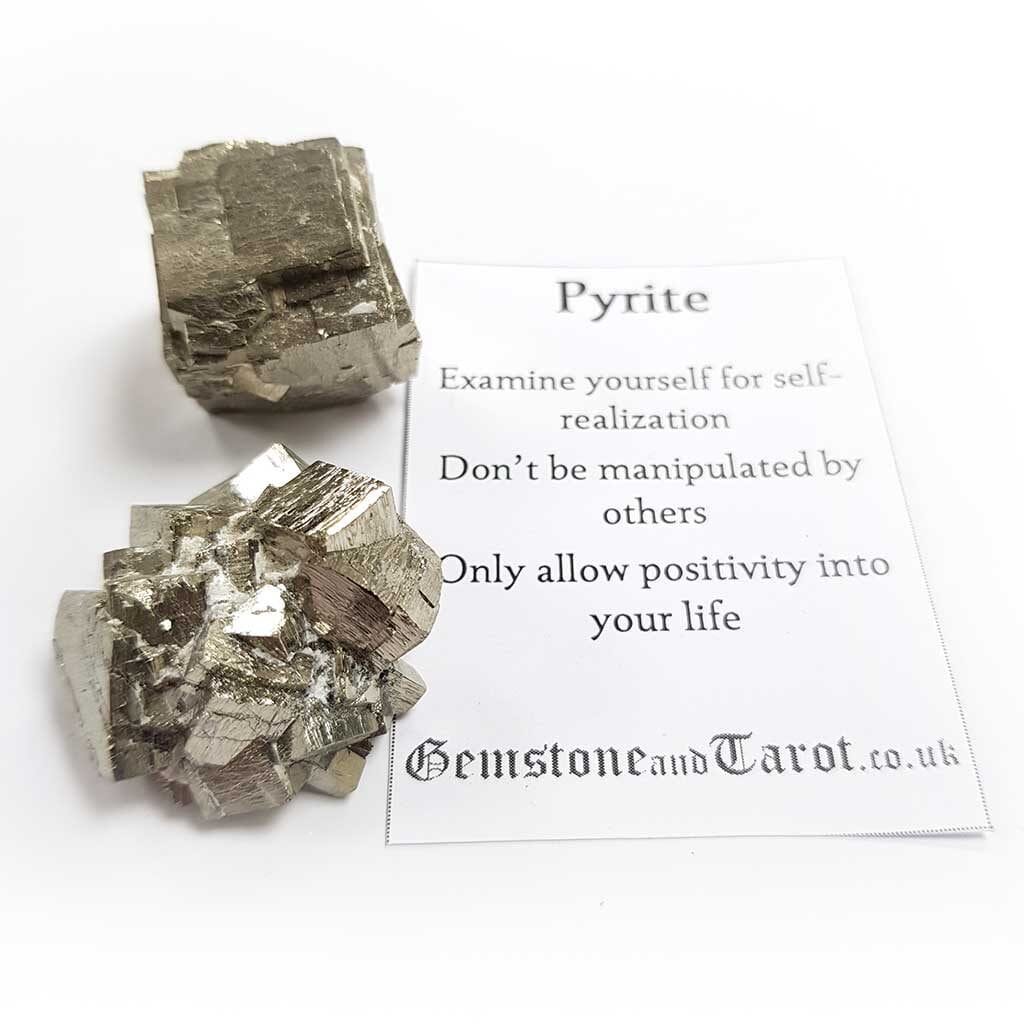 Pyrite an abundance of positive energy and wealth