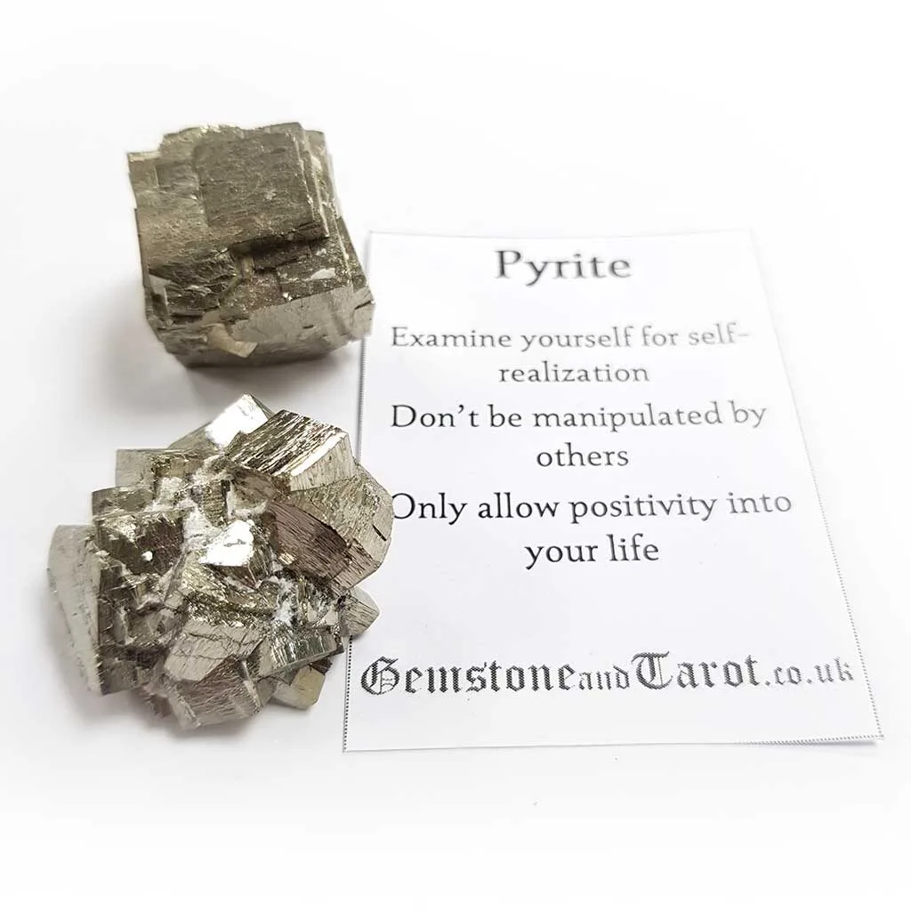 Pyrite an abundance of positive energy and wealth