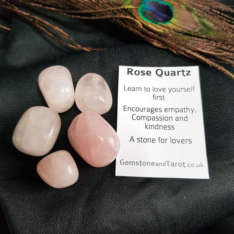 Rose Quartz provides feelings of hope
