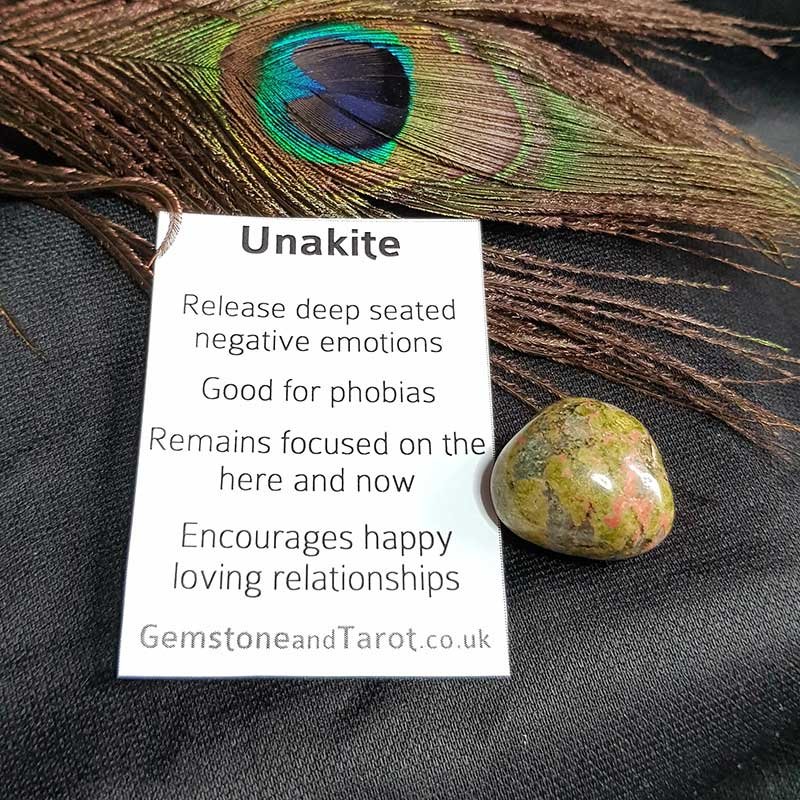 Unakite helps you to remain present
