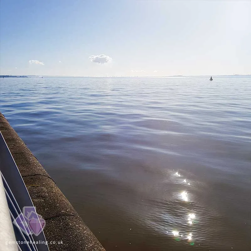 The River Mersey on a mindful walk