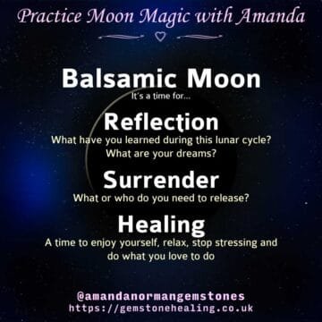 Balsamic Moon Reflections