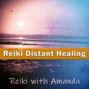 Distant healing back pain