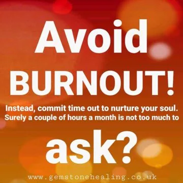 Avoid suffering burnout