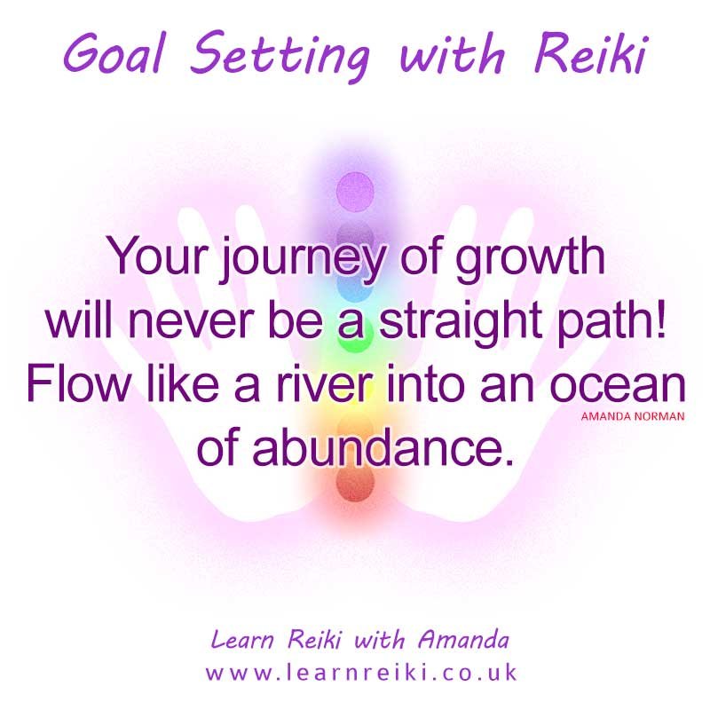 Goal setting and the flow of Reiki