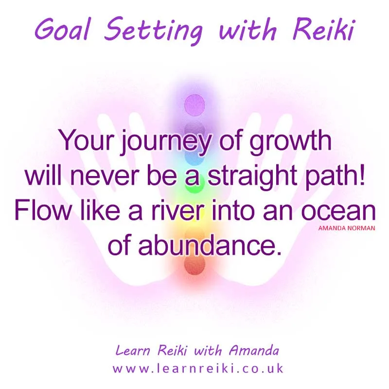 Goal setting and the flow of Reiki