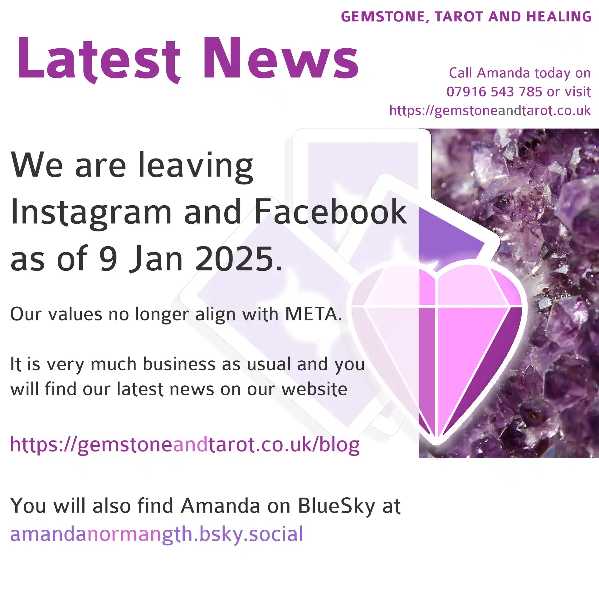 Goodbye Instagram and Facebook